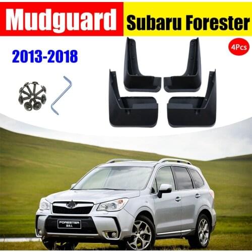 FOR Subaru Forester Mudguards Fender Mud Flap Guard splash Mudguard Fenders Mudflaps car accessories auto styline Front Rear4pcs