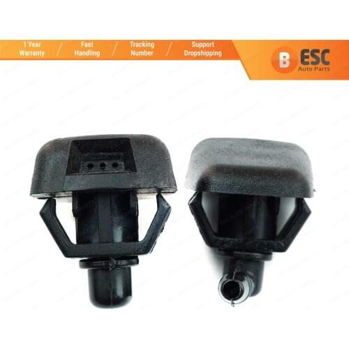 ESC ESP532 2 Pieces Front Windscreen Water Washer Nozzle Spray Jets 735277664 for Fiat Peugeot Citroen