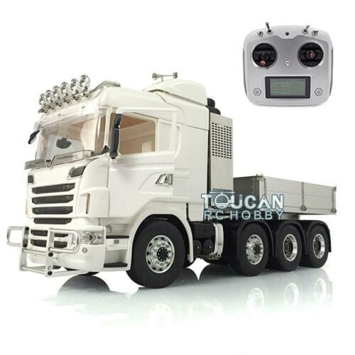 LESU 1/14 6*6 Metal Chassis Bumper Hopper Radio Hercul Sca Tractor Truck THZH1013-SMT4