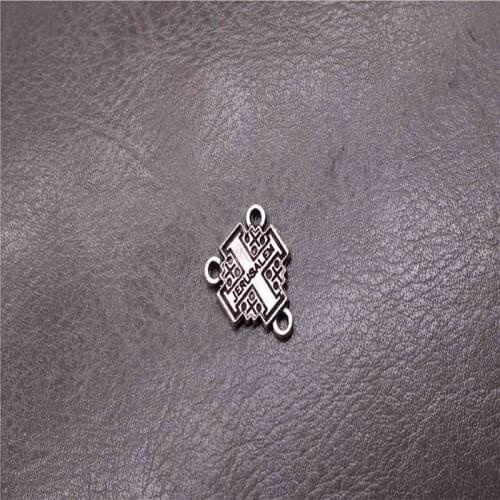 Jerusalem Three Hole Rosary Necklace Bracelet Medal Three Hole Jerusalem Medal Religious Rosary Cross Pendant Completed