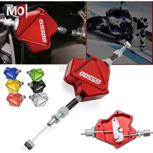 Motorcycle CNC Stunt Clutch Lever Easy Pull Cable System For Suzuki GS500 GS 500 1989-2008 1990 1991 1992 1993 1994 1995 1996