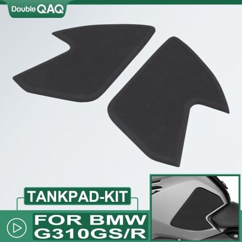 NEW Motorcycle Side Fuel Tank Pad Rubber Sticker For BMW G310GS G310R G 310 GS R