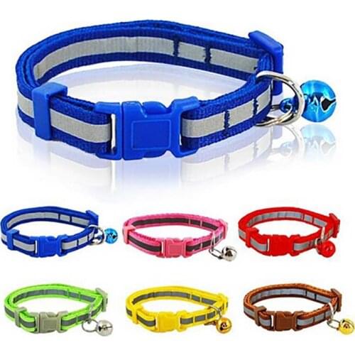 Cat Dog Collar With Bell Camo Camouflage Print Neck Strap Polyester Adjustable Buckle Kitten Puppy Pet Leash Animal Accessories