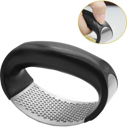 New Arrival Garlic Press Manual Garlic Mincer Chopping Garlic Tools Curve Fruit Vegetable Tools Kitchen Gadgets