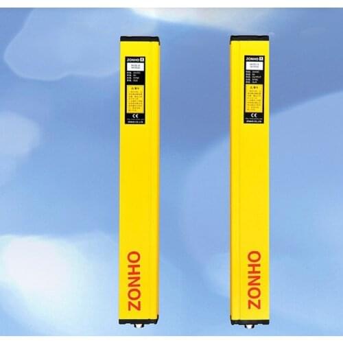 Shanghai Zhonghu NA Series Safety Light Curtain Sensor Safety Grating NA25S NA40S NA60S 4 8 8 10 12 6 16