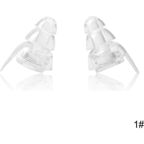 1 Pair Silicone Swimming Ear Plugs Professional Ear Protection Sleep Music Earplugs Noise Reduction Sports or 1 Pcs Carry Case