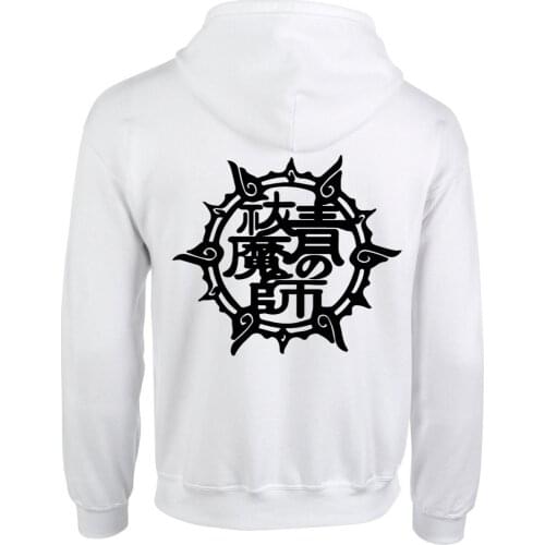 Ao no Exorcist Okumura Rin Hoodie Coat Animation Comic Cosplay Fashion