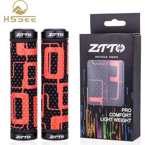 Official Authentic Bicycle Grip High-Density Sponge Aluminum Alloy Comfortable Non-Slip Bike Grip Mountain Bike MTB Accessories