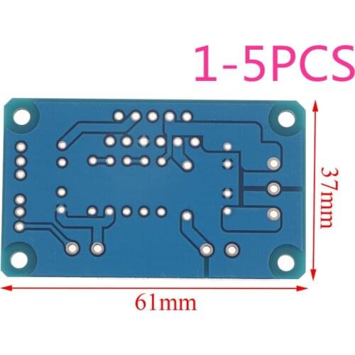 1-5PCS 61mm x 37mm DC+20-28V 68W LM3886 TF HIFI Power Amplifier Board PCB Parallel Bare Board