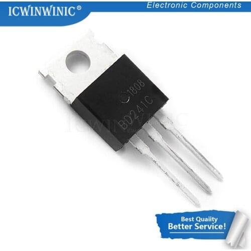 10piece BD241C BD241 TO-220 TO220 new original In Stock