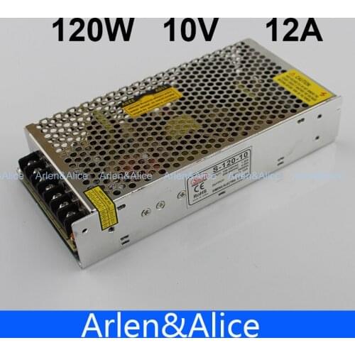 120W 10V 12A Single Output Switching power supply for LED Strip light AC TO DC