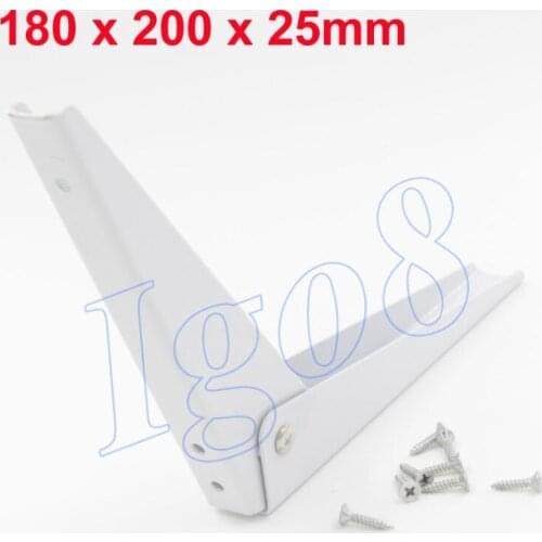 8 Inch Iron Shelf Bracket 180mm x 200mm x 25mm