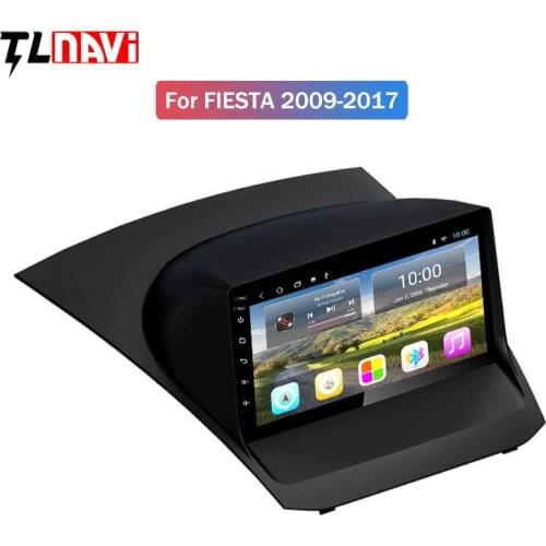 2G RAM 9 INCH IPS 2.5D Android 10 Car DVD GPS Player For ford FIESTA 2009-2017 Car Radio Stereo Head Unit Navigation