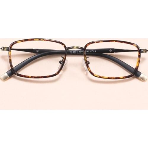 Retro Large Box Ultra Light Tr90 Myopia Frame Korean Mens and Womens Optical Frame Wholesale Glasses