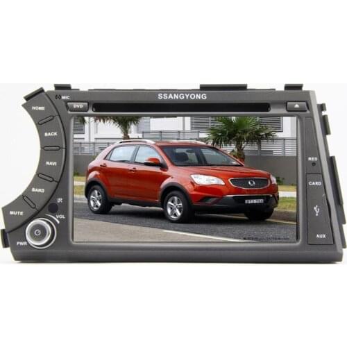 Pure Android 8.1 GPS Navigation car DVD for SsangYong Actyon Sports/Kyron 2005-2013 Capacitive Touch Screen 1GHz CPU 1G RAM
