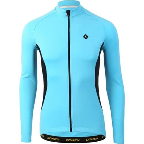 DONEN FLEECE LONG SLEEVES CYCLING JACKET CYCLING JERSEY Mens Shirt Bicycle Wear Tops Cycling Clothing ciclismo