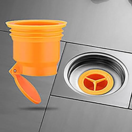 Drain End Cap Deodorant Floor Drain Core Plastic Core Anti-odor Balcony Toilet Sink Drain Pipe Deodorant Core Anti Odor Toilet