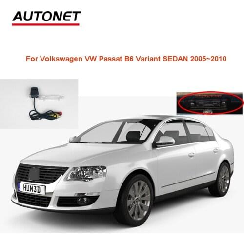 Autonet car rear view camera For Volkswagen VW Passat B6 Variant SEDAN 2005~2010 Startlight Backup Camera license plate camera