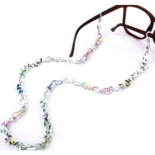 Fashion Colorful Metal Chain Eyeglasses Sunglasses Spectacles Necklace Cord
