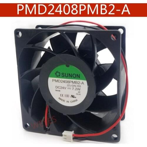 PMD2408PMB2-A DC 24v 7.2w cpu cooler heatsink axial Cooling Fans 8038 80x80x38mm 8cm 80mm