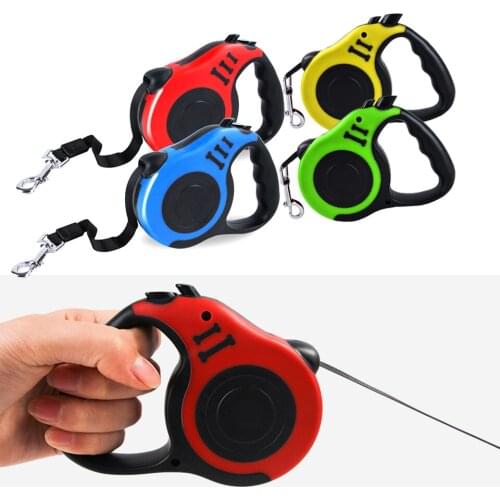 3M/5M Retractable Dog Leash Automatic Dog Puppy Leash Rope Pet Running Walking Extending Lead For Small Medium Dogs Pet Products