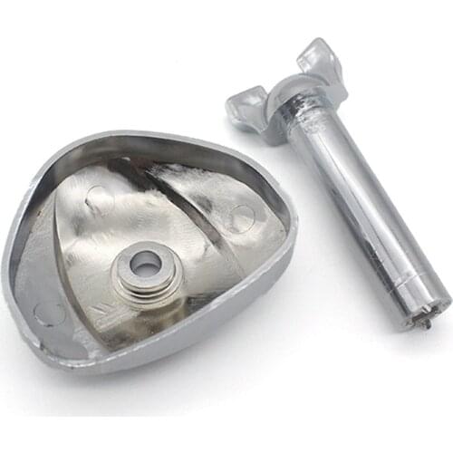 Gas Fuel Tank Switch Handle Chrome Carburetor Cover For HONDA VLX 400 600