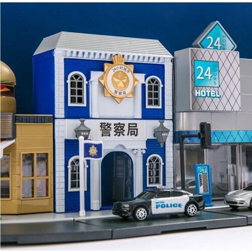 Maisto 1:64 Urban street scene series Multiple combinations Car die-casting model toy collection transport birthday present