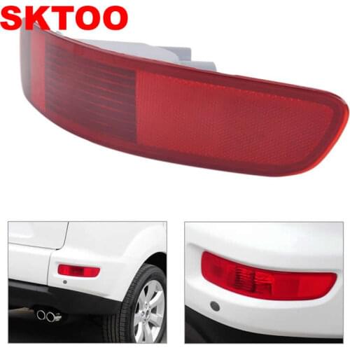SKTOO Rear Bumper Right Left Tail Fog Light Lamp Reflector 8352A005 8355A004 for 2008-2012 Mitsubishi Outlander
