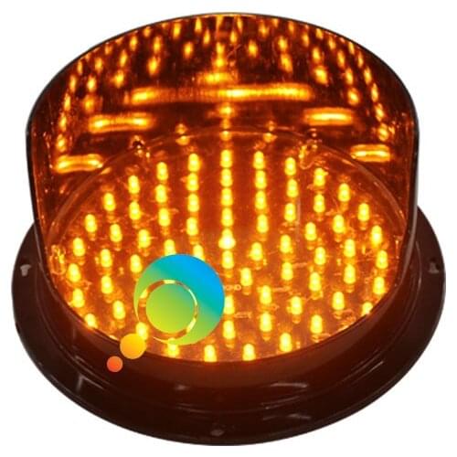 High Brightness DC12V Yellow LED Light 200mm Traffic Signal Light Module