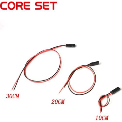 100pcs/lot 2P Pin Jumper Connector Wire 24AWG Female 2P Dupont Cable For 3D Printer 100mm/200mm/300mm Length