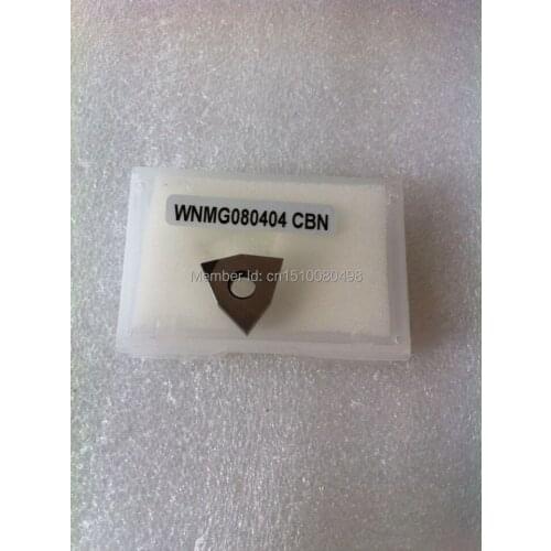 2PCS PCD Inserts WNMG080404 PCD Suitable For Lathe Tools