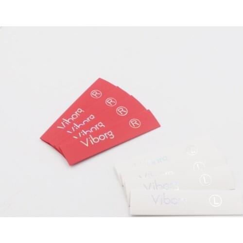 24pcs Multicolor polyolefin shrinking Viborg 8MM Heat Shrink Tube Wire Cable