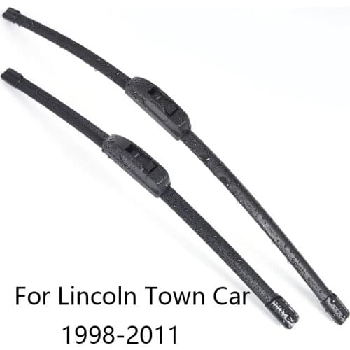Car Windshield Wiper Blades for Lincoln Town Car form 1998 1999 2000 2001 2002 2003 2004 to 2011 Car Windscreen wiper Rubber