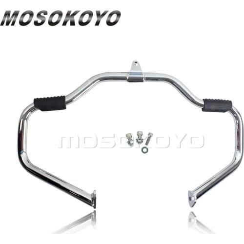 Mustache Crash Bars Motorcycle Engine Guards For Harley Touring Road King Street Glide 1997-2008 Electra Glide Ultra Classic FLH