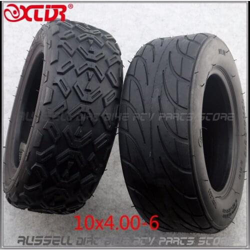 10X4.00-6 10*4.00-6 Tire Tubeless Vacuum Tyre For Harley Electric Citycoco Scooter Go karts ATV Quad bike OFF-Road