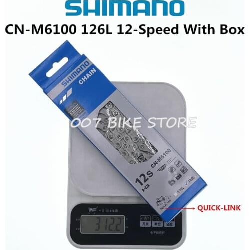 SHIMANO deoer CN M6100 Chain 12-Speed Mountain Bike Bicycle Chain CN-M6100 MTB Bike M6100 Chains