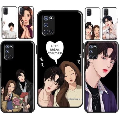 True Beauty Seojun Jugyeong For OPPO A52 A72 A92 A1K A5 A9 A53 A31 2020 F5 F7 Reno 4 Pro 2 Z Find X3 Pro Case Cover