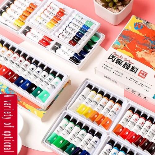 Acrylic paint suit childrens painting graffiti painted stone waterproof sunscreen clothes do not fade Art Supplies