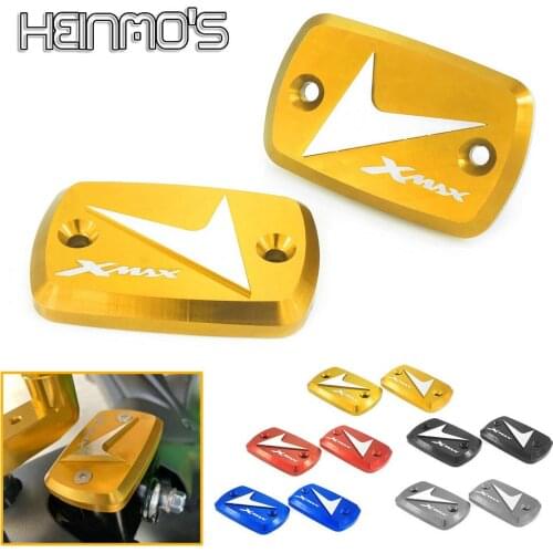 For YAMAHA X-MAX XMAX 250 300 2015 2016 2017 2018 Motorcycle Pump Cover Front Brake Master Fluid Tank Cap Reservoir Kit Guard