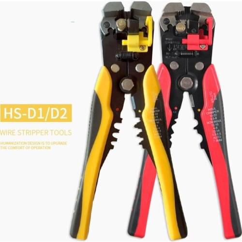 JoHigh 1 piece Multitool Pliers Automatic Stripper For Cable Wire Cutter Crimping Tools HS-D1/D2
