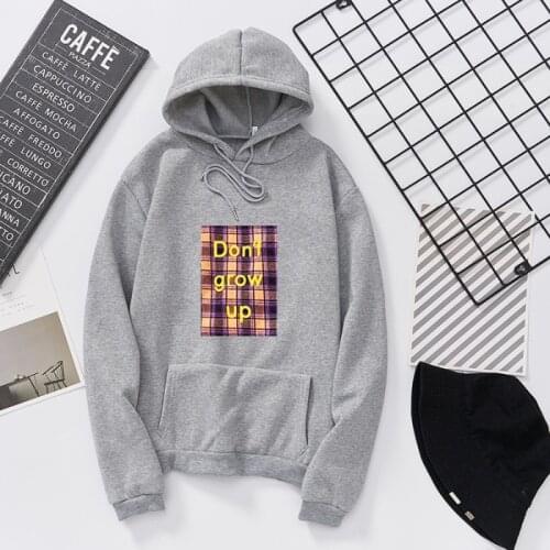 Korean version of the bf style student plus velvet loose hooded female fun cartoon print hoodie explosion