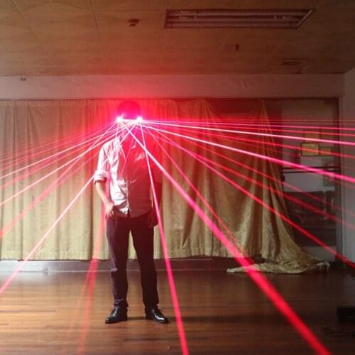 Laser Protective Spectacles Trendy and Cool Glow Eyeglasses LED Bar Laser Dance Perform Atmosphere Props Party Decoration
