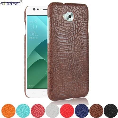 For ASUS Zenfone 4 Selfie Lite ZD553KL ZB553KL Crocodile Skin Matte Case X00LDA X00LDB ZD ZB 553 KL 553KL Hard PC Frame Cover