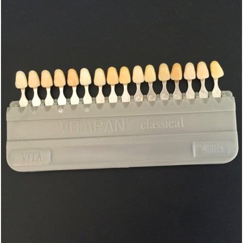 Dental material vita tooth color model