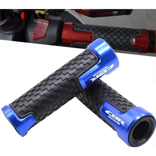 Fashion Handle Grips Motorbike Motocross Accessories Handle Bar Grips For Honda CBR500R CBR 500R 2013 2014 2015 2016 2017 2018