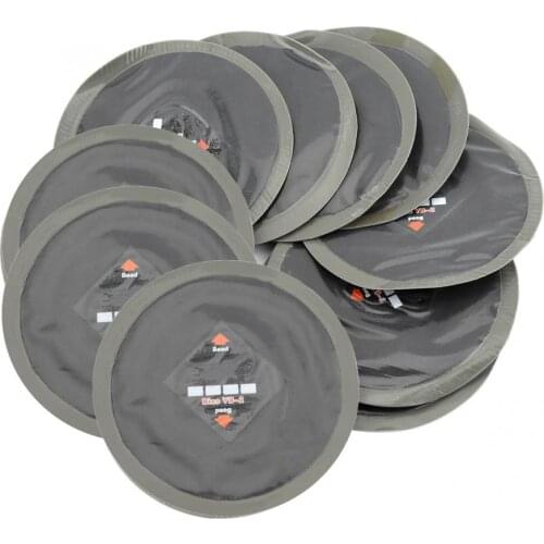 10Pcs 90mm Car Natural Rubber Tire Tyre Puncture Repair Cold Roud Patch Tubeless Patches Automobiles Repair Tool