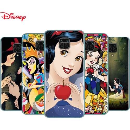 Silicone Cover Princess Snow White For Xiaomi Redmi Note 10 10S 9 9S Pro Max 9T 8T 8 7 6 5 Pro 5A Phone Case