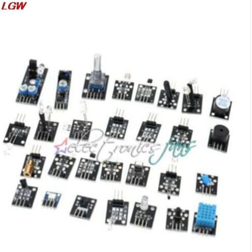 37 Sensor Ultimate 37 in 1 Sensor Modul Kit für Arduino MCU Education User A2TD