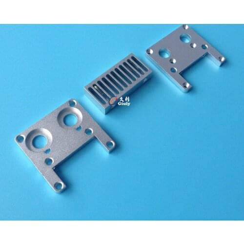 3D printer accessories UM2 ULTIMAKER2 cooling cooling slot extrusion head extruder fixed aluminum block