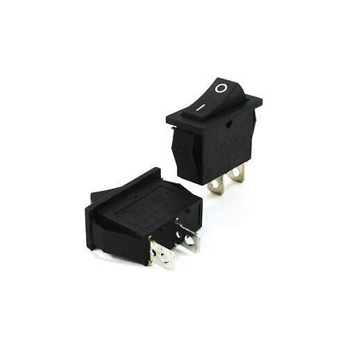 Free shipping!Free shipping !2 Pcs Solder Lug Pin On-Off I/O 2 Position SPST Snap In Boat Rocker Switch